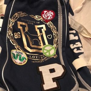 Victoria's Secret PINK Navy Vintage Suitcase